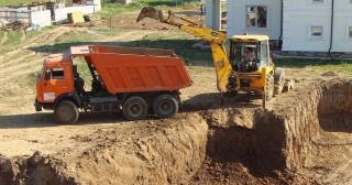 Котлован для дома Карабулак, цена от 312 руб./м3.